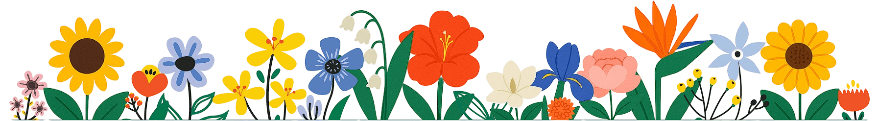 Footer decoration