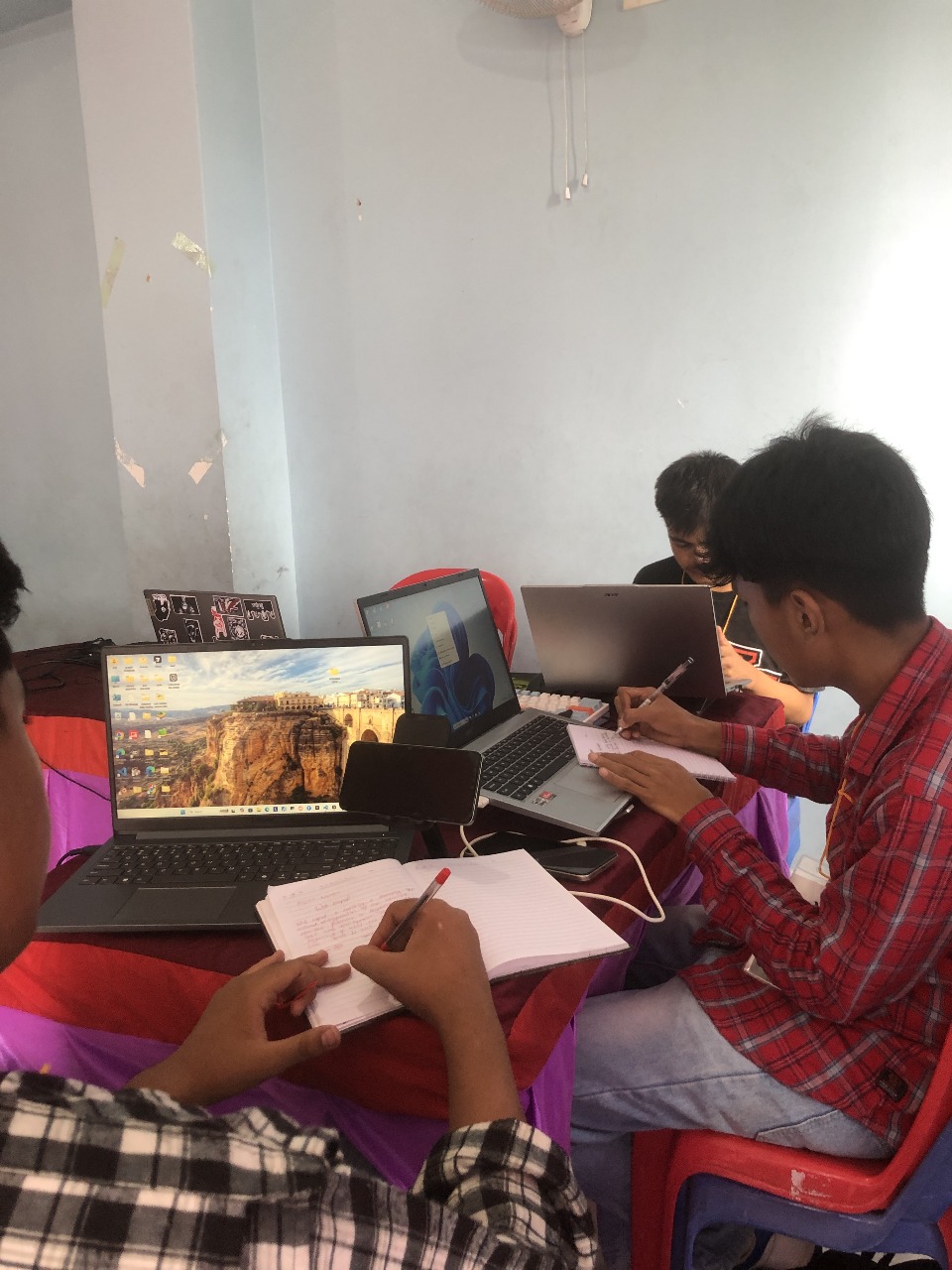 Planning during hackathon